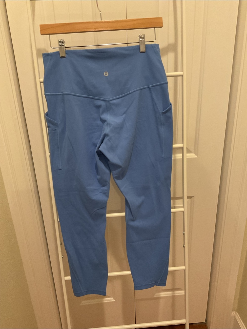 Lululemon Bright Blue High-Rise Performance Leggings - Picture 3 of 5